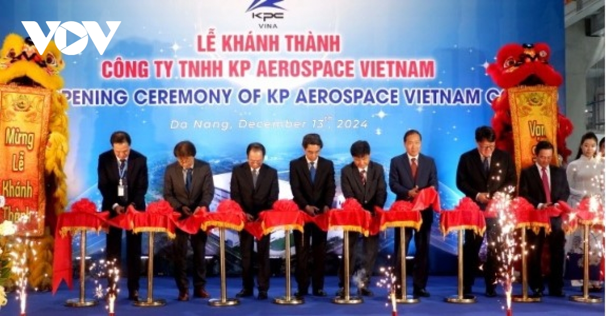 Aerospace component factory enters operation in Da Nang